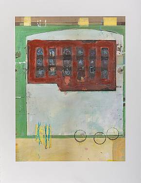 ohne Titel  Siebdruck Offsetlitho 