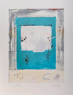 ohne Titel  Siebdruck Hochdruck 