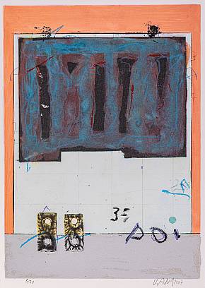 ohne Titel  Siebdruck Offsetlitho 