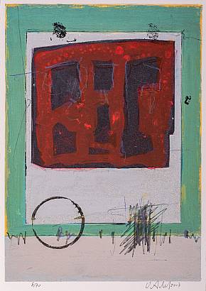 ohne Titel  Siebdruck Offsetlitho 