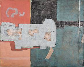 ohne Titel  Acryl auf Leinwand 