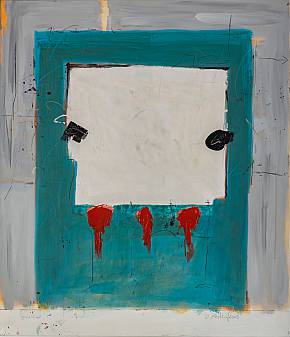 ohne Titel  Acryl auf Leinwand 