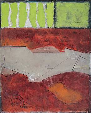 ohne Titel  Acryl / Öl auf Leinwand 