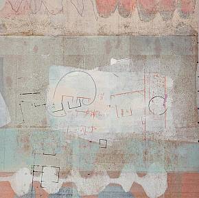 ohne Titel  Öl auf Papier 