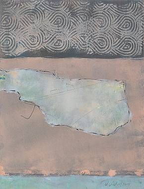 ohne Titel  Öl auf Papier 