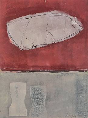 ohne Titel  Öl auf Papier 