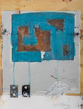 ohne Titel  Acryl auf Papier 