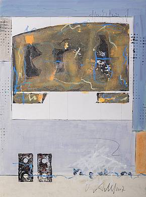 ohne Titel  Acryl auf Papier 
