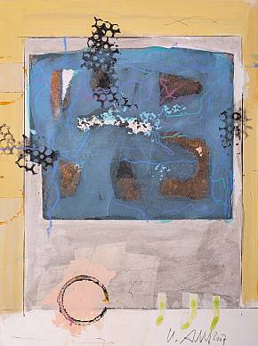 ohne Titel  Acryl auf Papier 